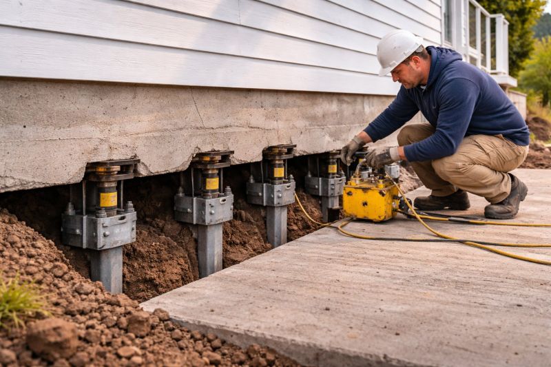 Get Concrete Foundation Leveling